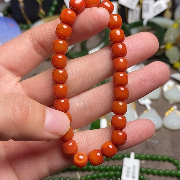 玛瑙/玉髓未镶嵌手链