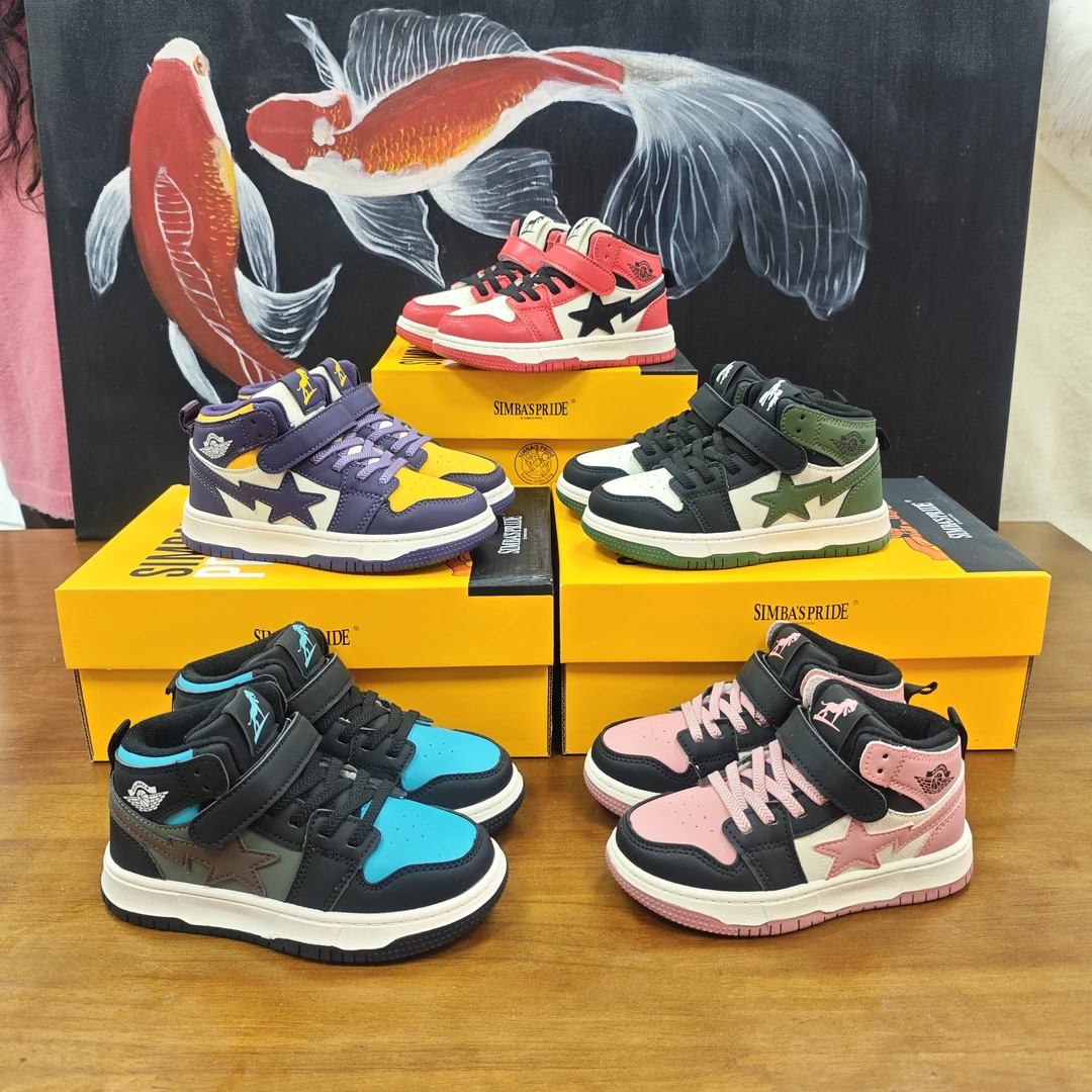 潮款棉鞋0201儿童时尚保暖学生运动鞋百搭休闲舒适软底棉鞋D-9