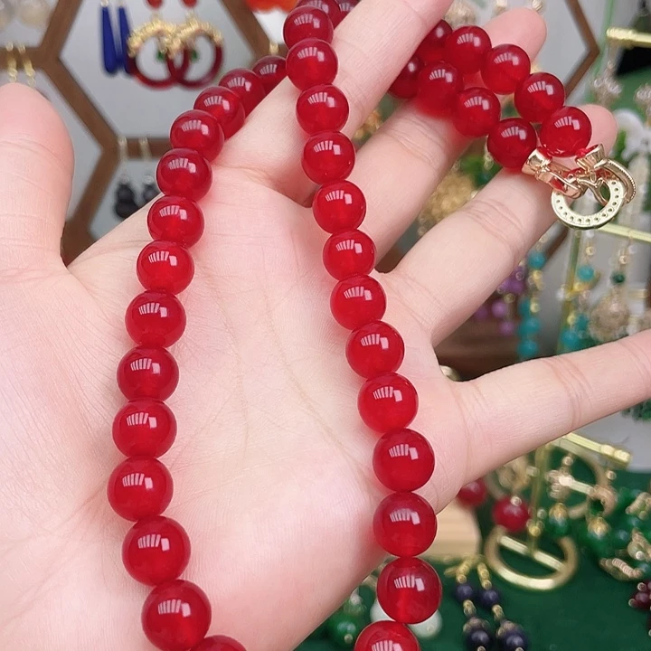 合金颈饰玛瑙/玉髓