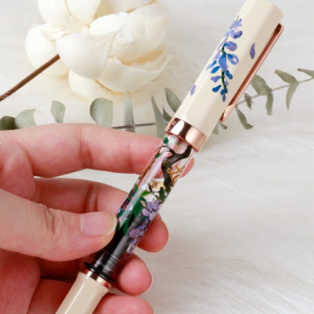 【三文堂】Twsbi钢笔紫藤花送礼学生用高颜值练字流畅精致