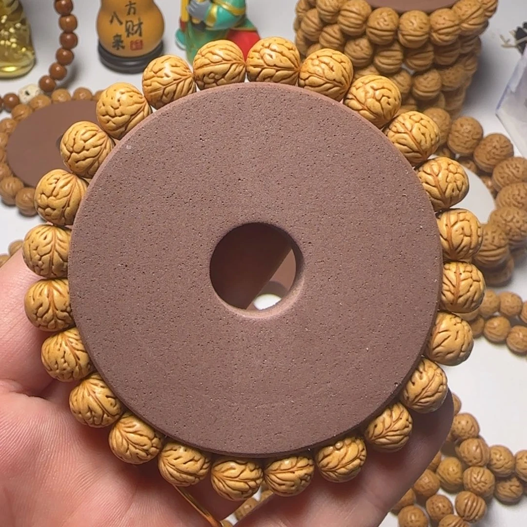 桃核手串野生10+！