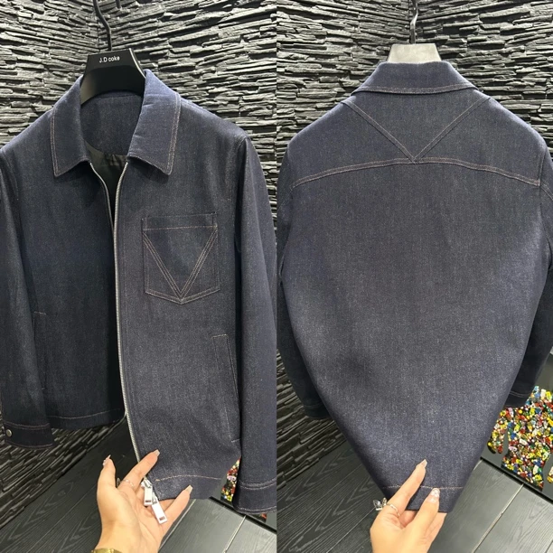 【正睿欧货】秋季新款男士牛仔休闲夹克外套/6558