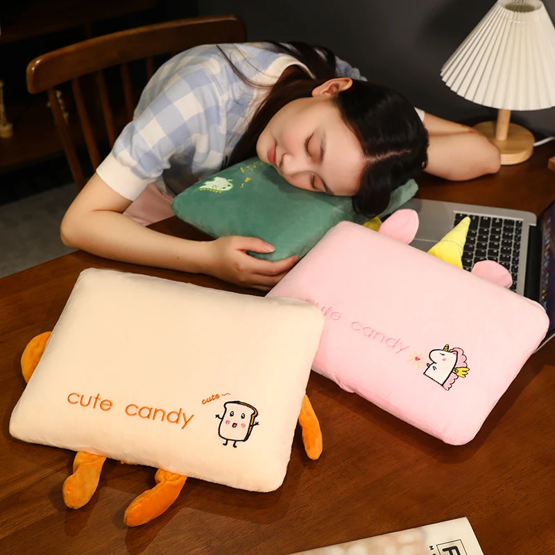 午睡小号趴趴枕头办公室睡觉神器桌上抱枕靠垫趴睡枕学生午休男女