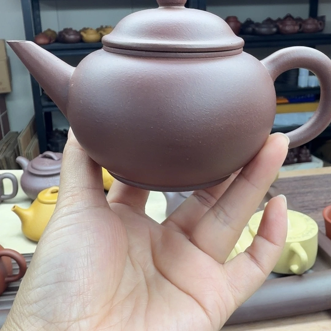 老紫泥210cc水平壶