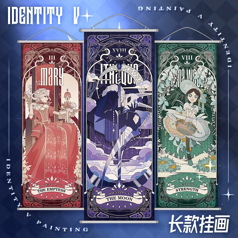 五个挂画海报缎布挂画谷店壁画动漫周边挂件墙画墙纸