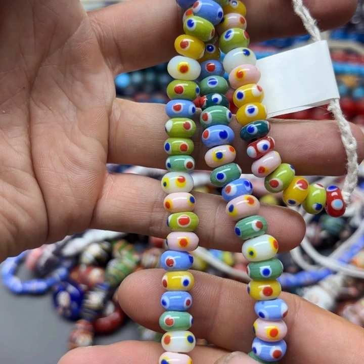 琉璃颈饰琉璃琉璃