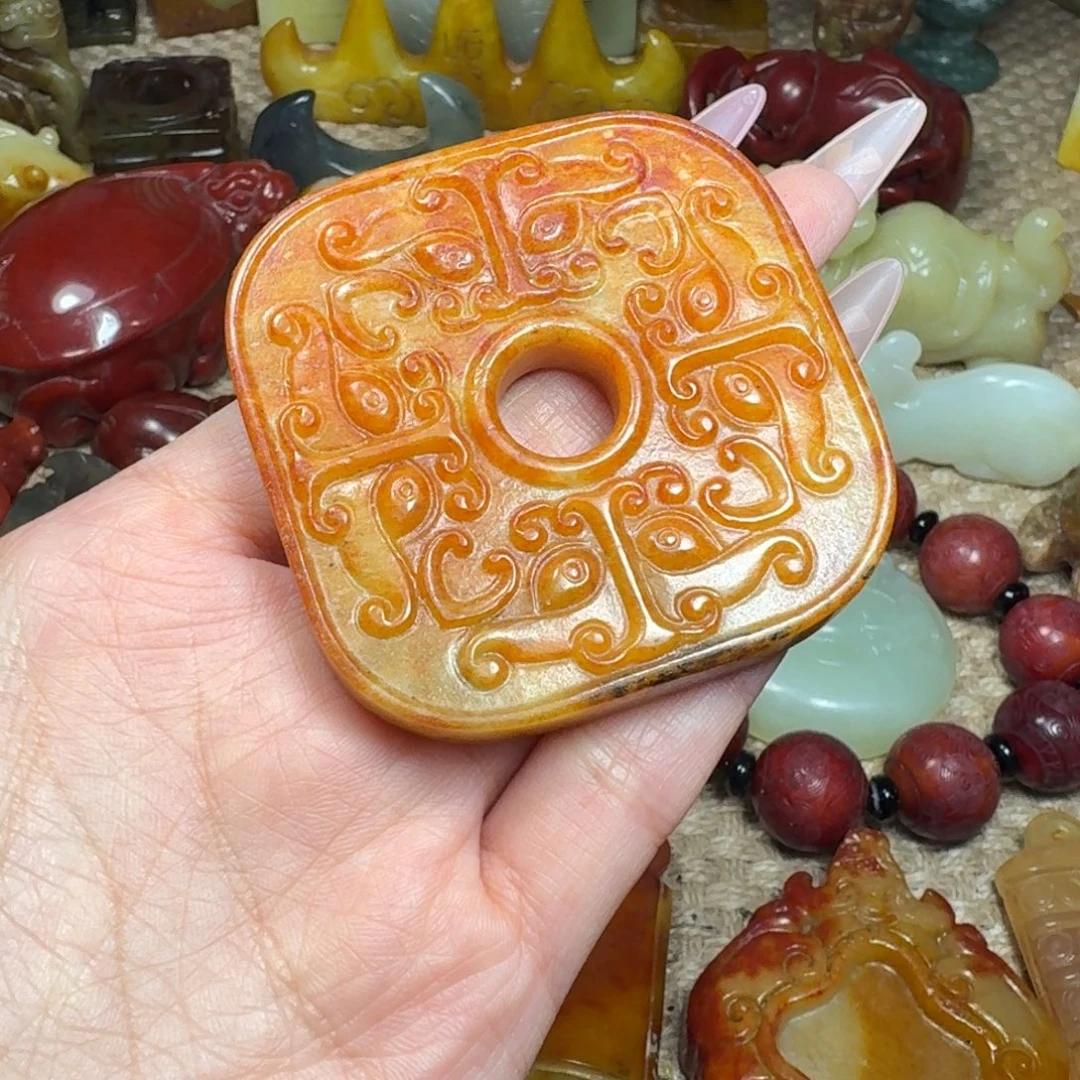 吊坠白玉菩提挂件