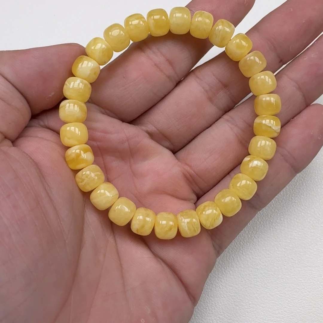 手链琥珀未镶嵌8.5mm