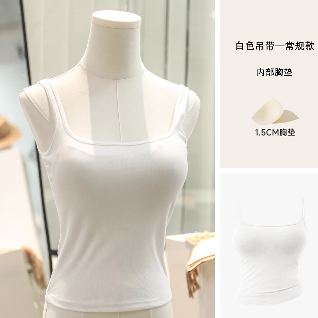 TUS时尚百搭修身螺纹背心M30017