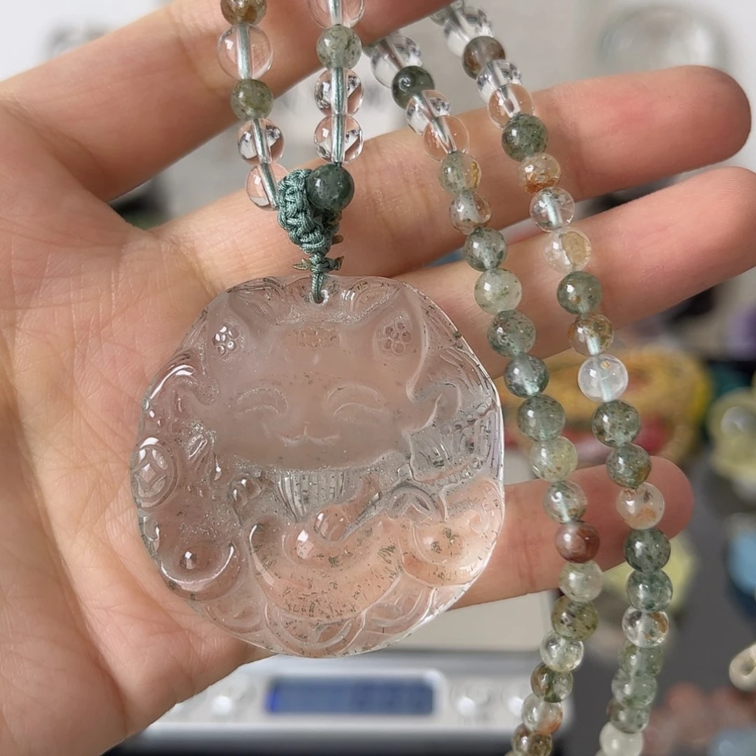 水晶颈饰未镶嵌矿坑