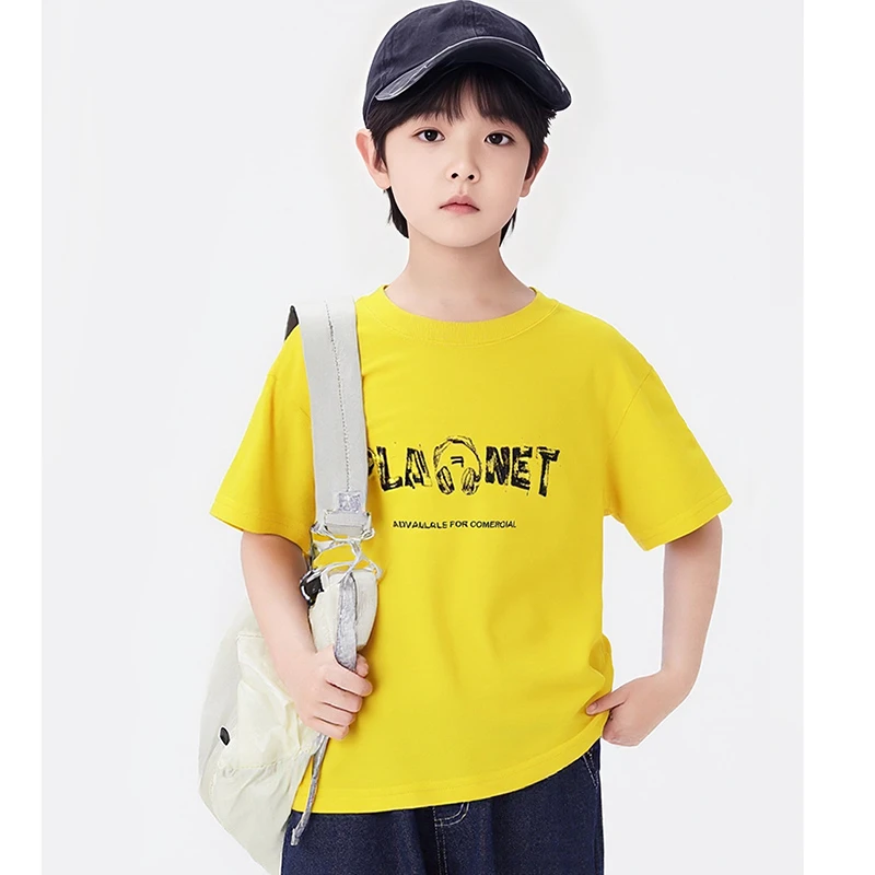 百搭童装T恤，夏日必备男童夏装短袖T恤2025年新款