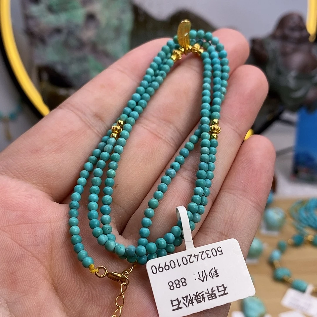未镶嵌绿松石珠宝奇石