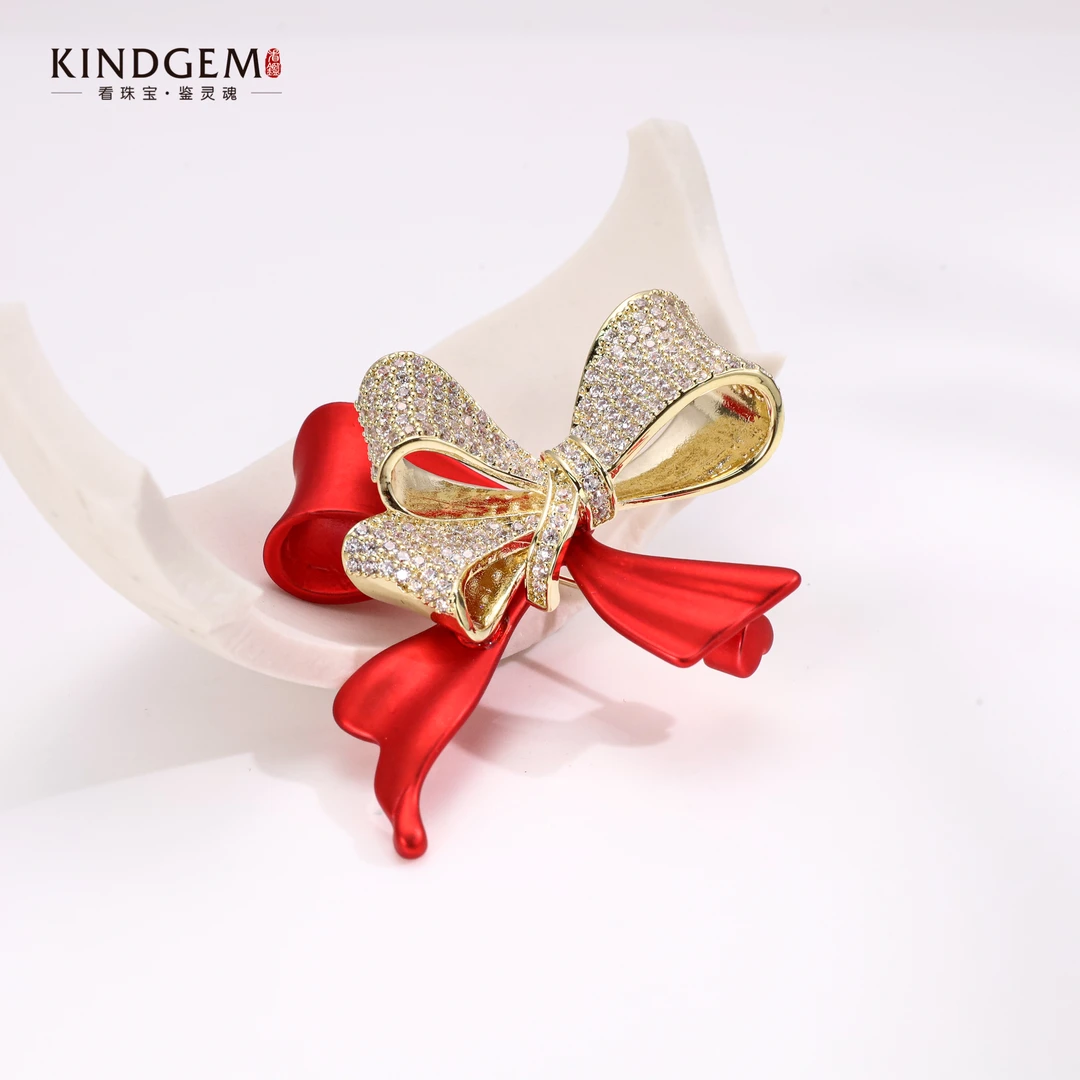 铜合金锆石胸针 小众个性新款设计师百搭时尚胸针CL40XFPC-21695