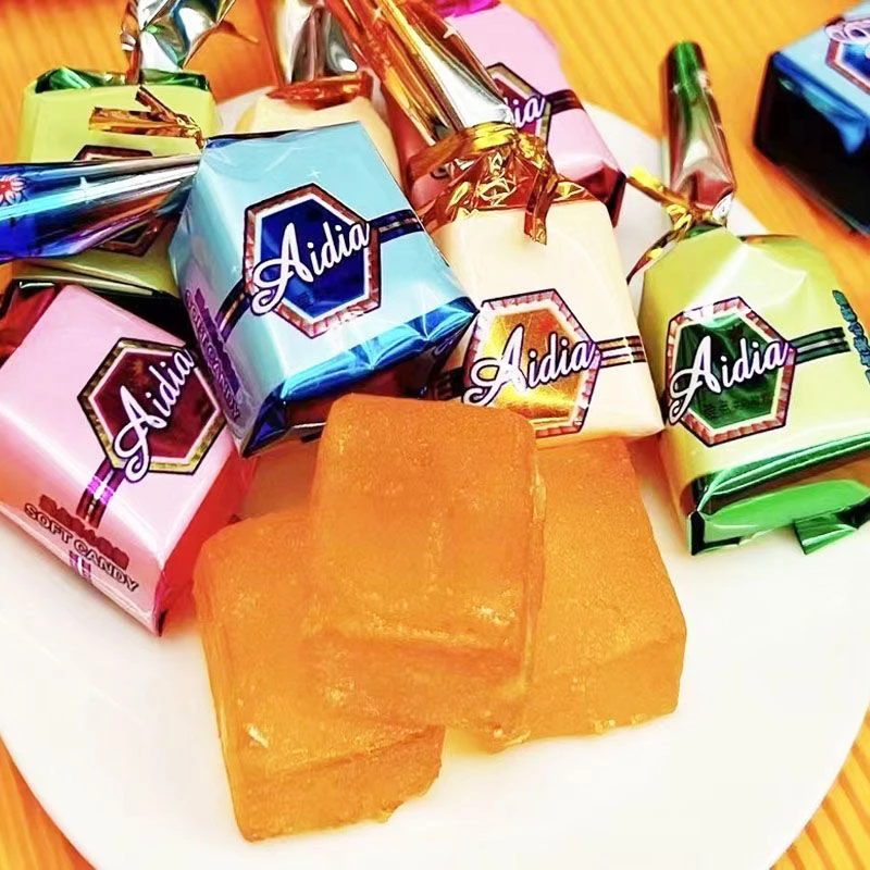 桔星高照桔子味软糖500g