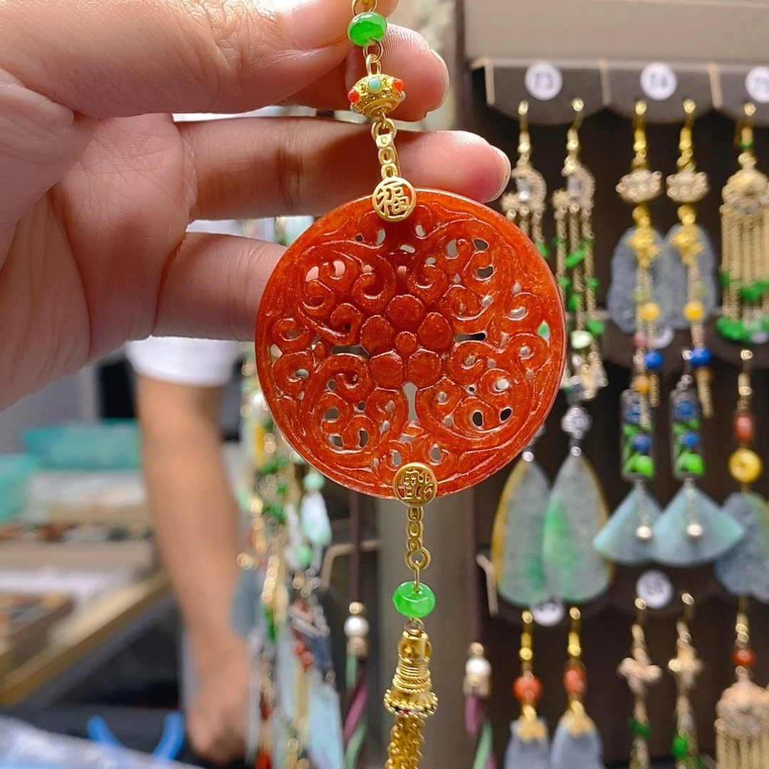 颈饰未镶嵌翡翠翡翠