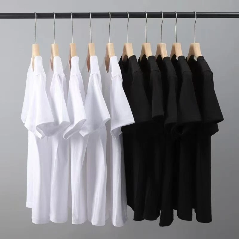 DSTDR-春夏男女同款T恤潮流时尚男装薄款圆领无痕