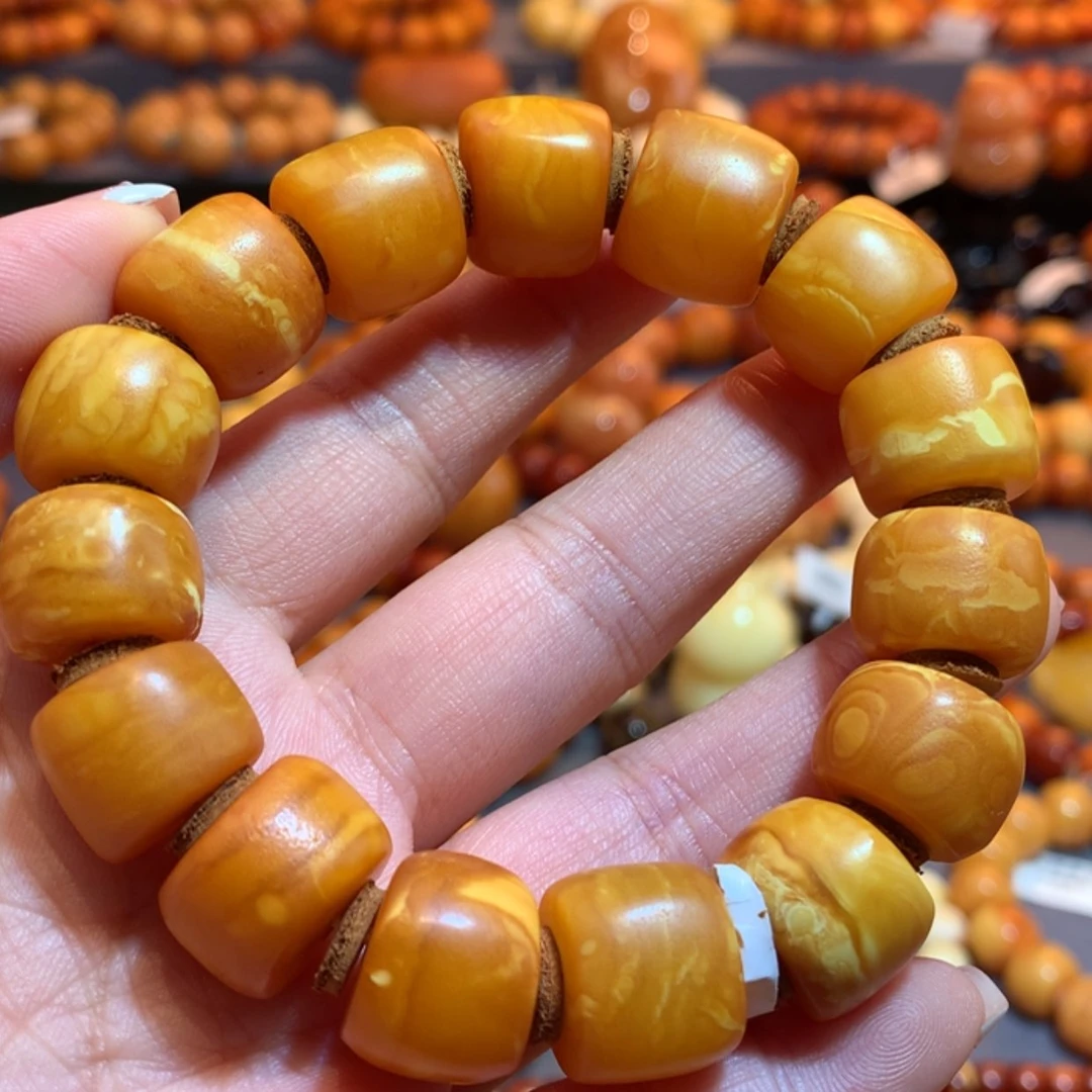 【闪购商品】未镶嵌蜜蜡手串蜜蜡手串