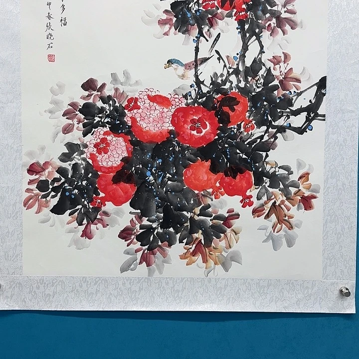 国画分享图片我女儿常常会自己人的