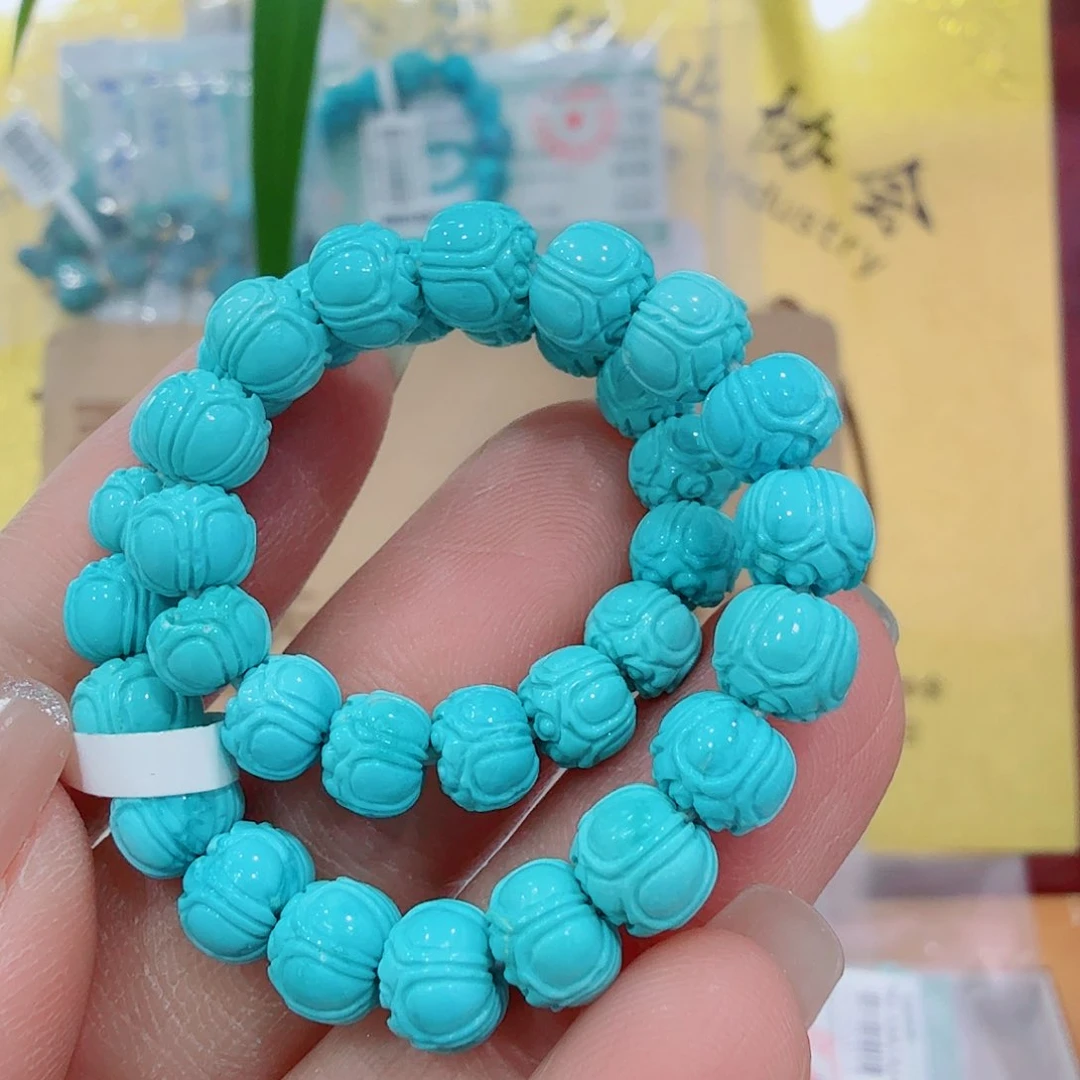 未镶嵌绿松石珠宝奇石岚*耶
