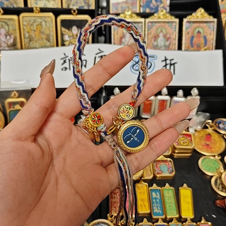 吊坠f****?药师老师唐卡纯手绘