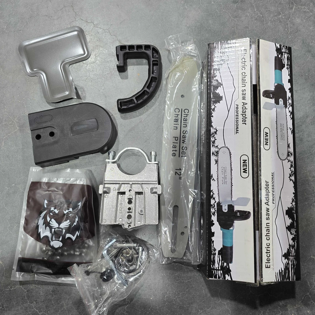 主播补贴角磨机改装链条锯 12寸伐木型多功能手持切割电链锯