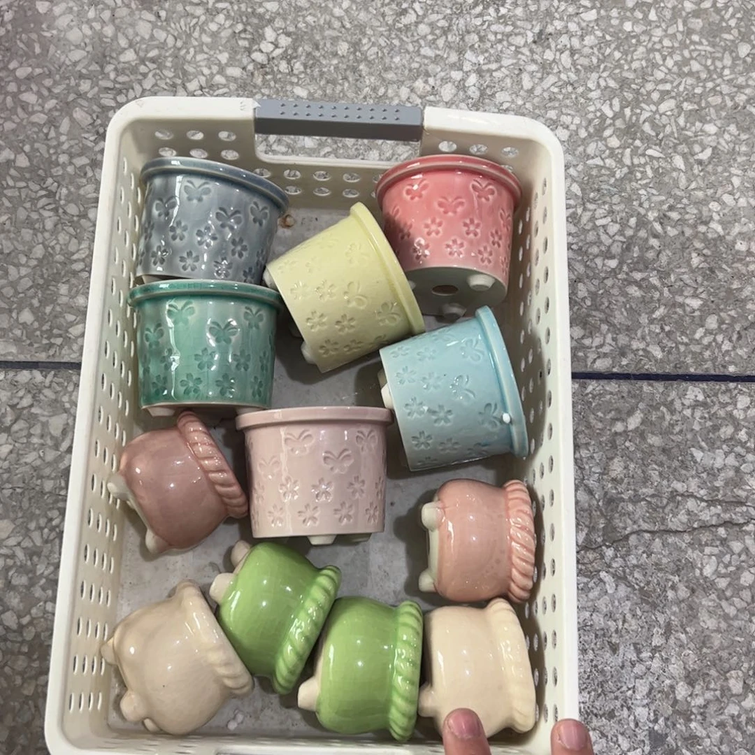 陶瓷陶瓷多肉花盆@@2061