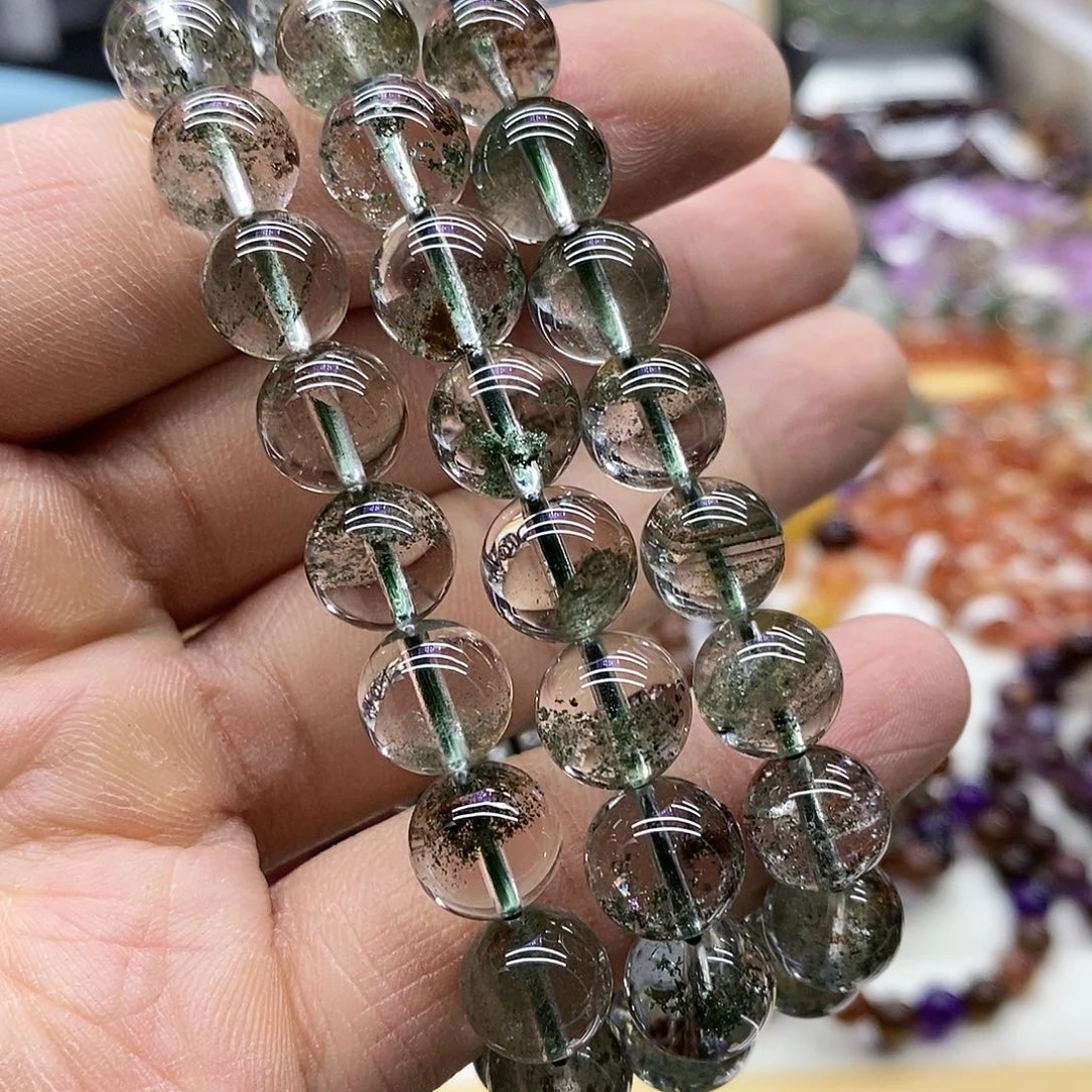 水晶手串未镶嵌多样性发货发一条
