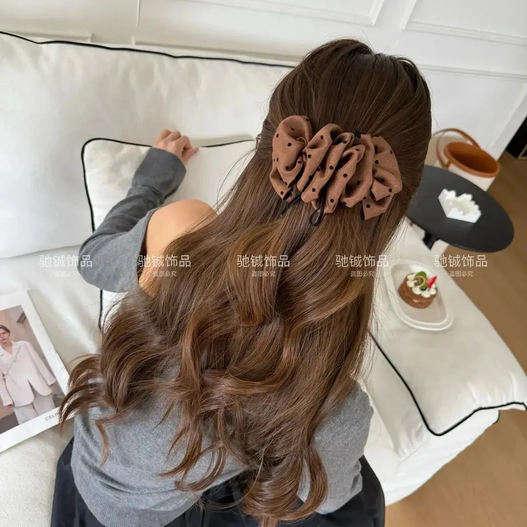 早秋格雷系～少女风复古港风休闲风抓夹女发夹鲨鱼夹可爱香蕉夹