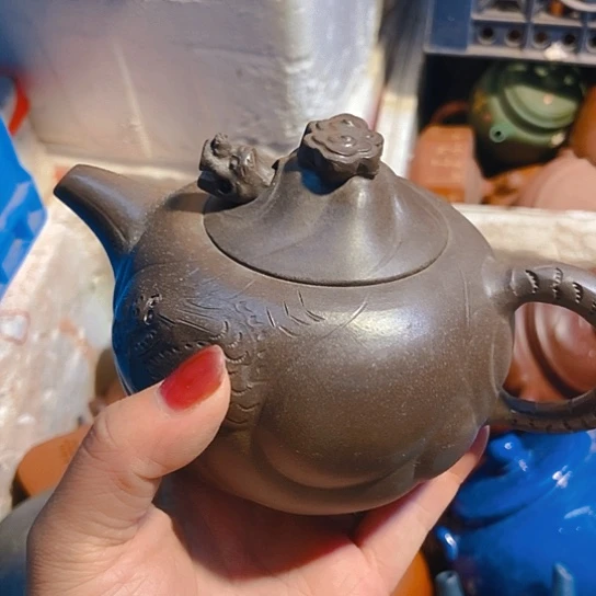 全手工制作宜兴紫砂壶