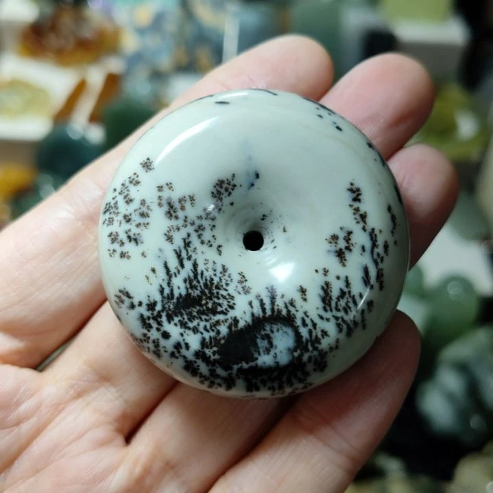 和田玉未镶嵌珠宝奇石平安扣