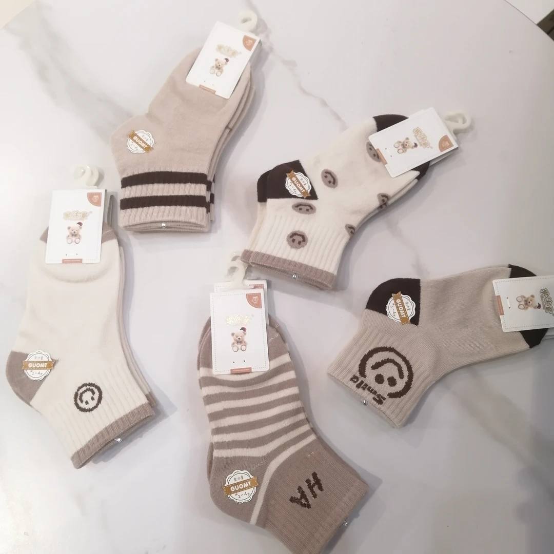 【010】1-12岁儿童春款四季棉袜