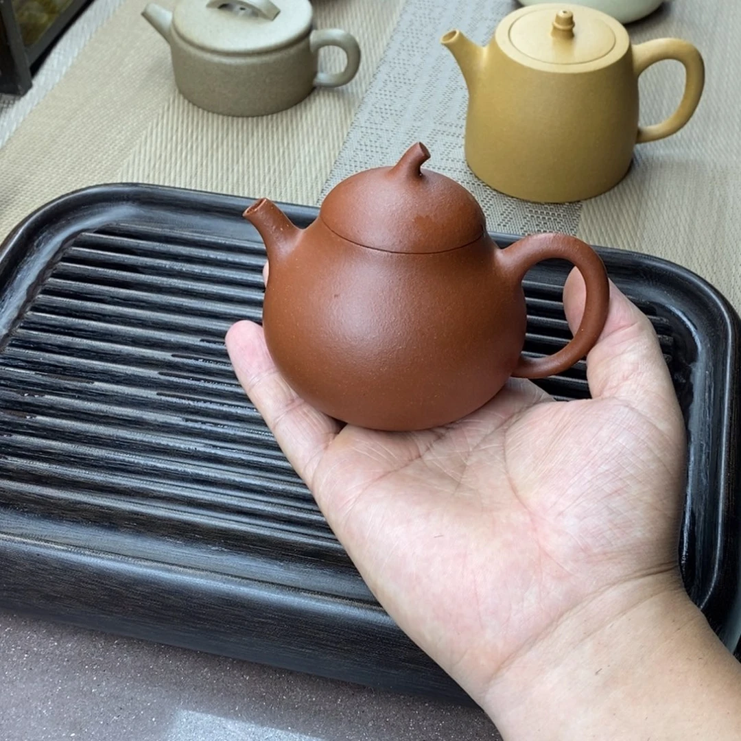 茶壶紫砂红降坡茄瓜微瑕