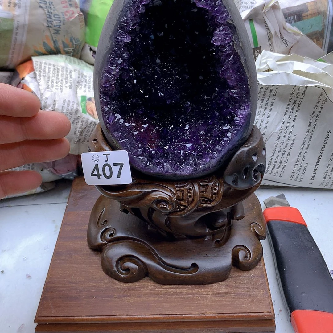 紫晶大型摆件（非配饰）未镶嵌