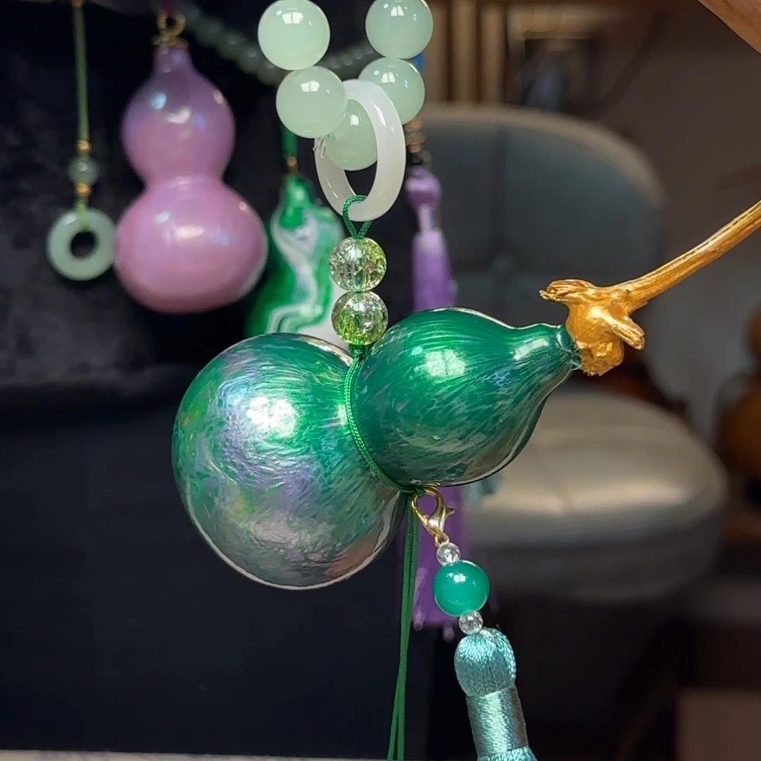 27 天然葫芦手作挂件