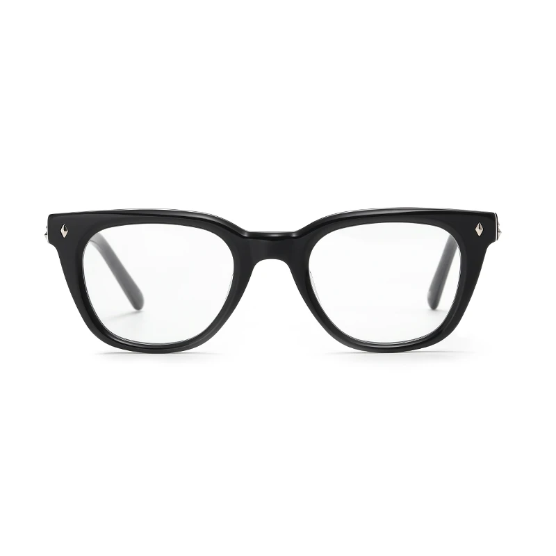 【学霸】高清尼龙防蓝光眼镜板材高品质眼镜黑框方框