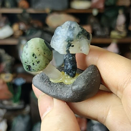 天然原石拼接组合