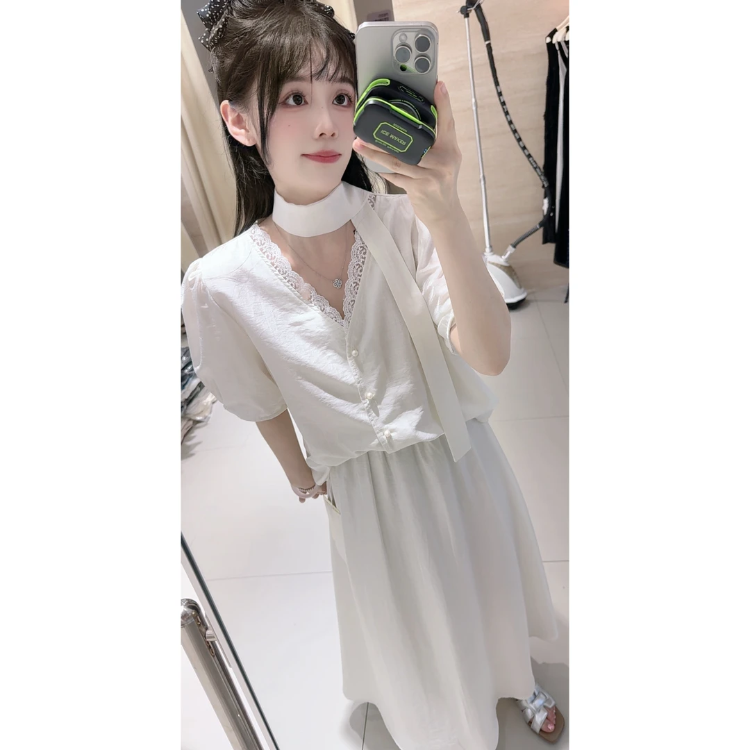 2270珠光丝气质套装裙