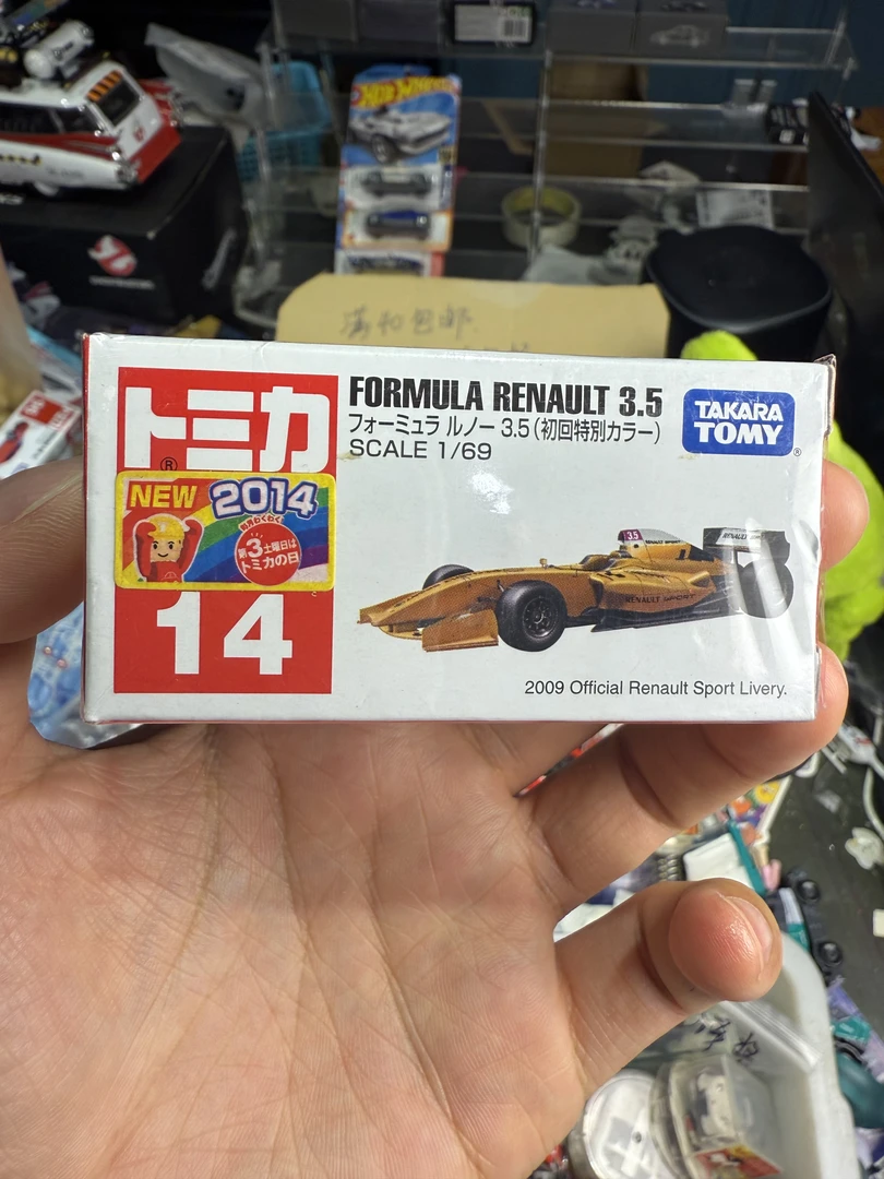 TAKARA TOMY 多美卡tomica 14号 雷诺F1方程式 初回版
