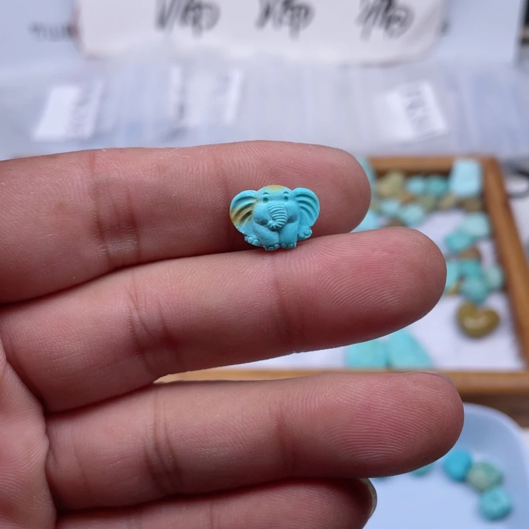 绿松石未镶嵌颈饰194