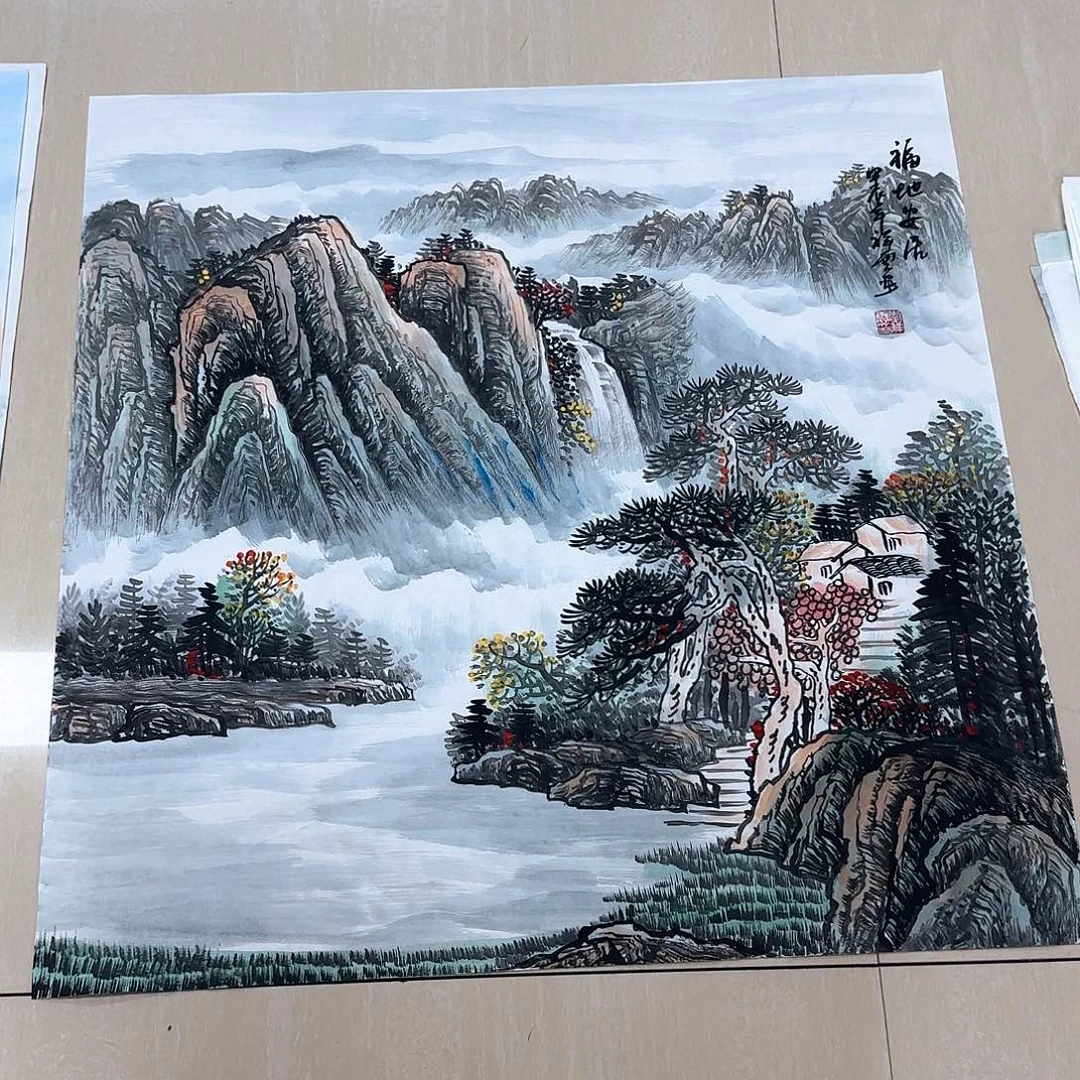国画国画作品集一个