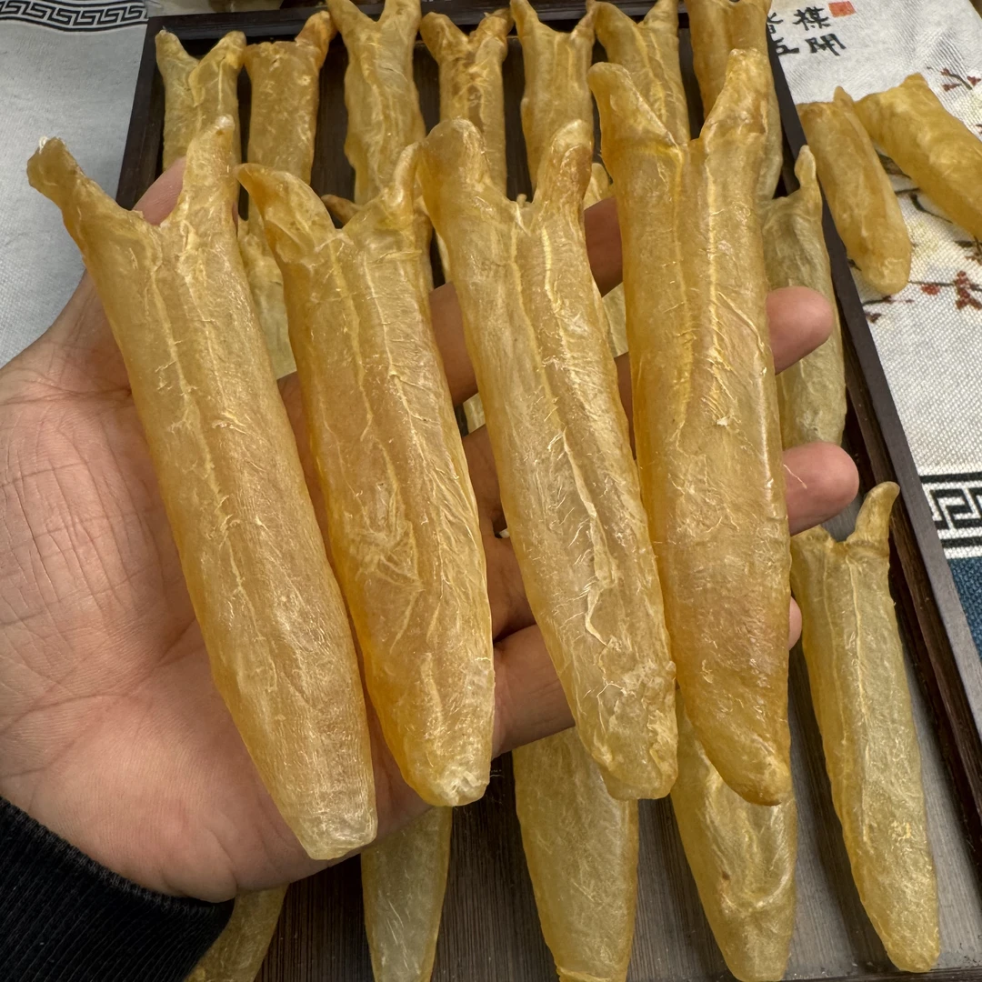 17-25-45头精选黄花胶正品鱼胶鱼肚干货鱼鳔滋补商用鱼膘美人鱼胶