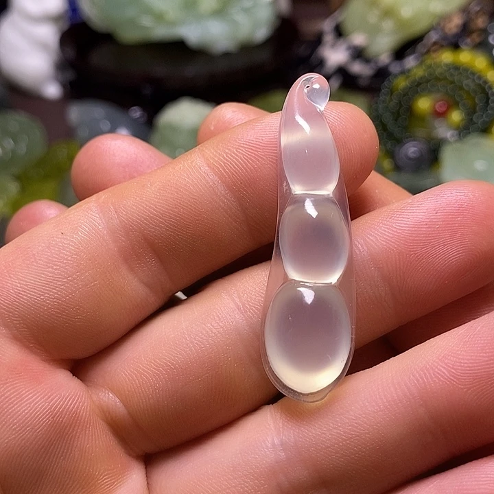 岫玉未镶嵌岫玉颈饰