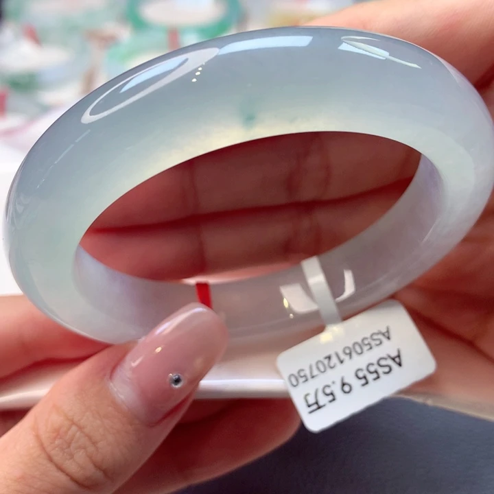 未镶嵌手镯翡翠正圈25号66