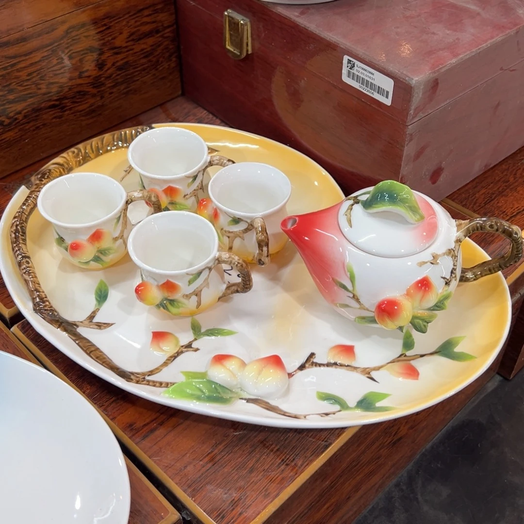 高***中釉下彩陶瓷陶瓷陶瓷