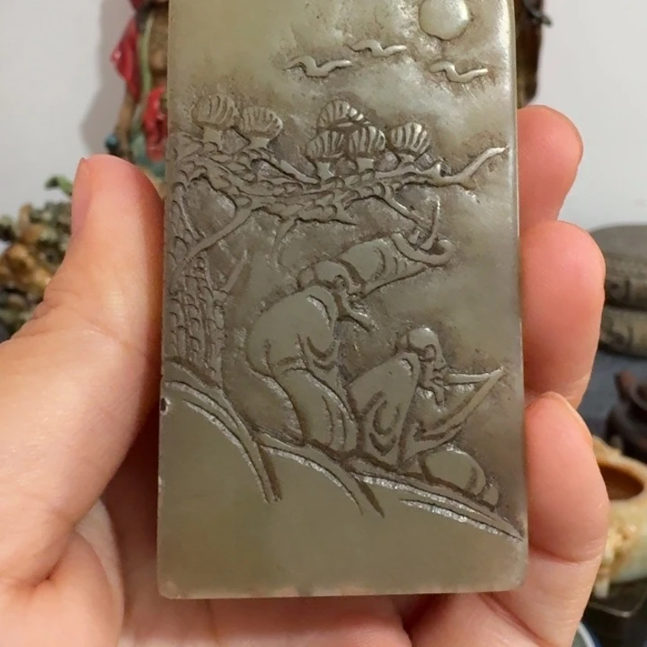 西***龙石头手工艺品摆件包邮