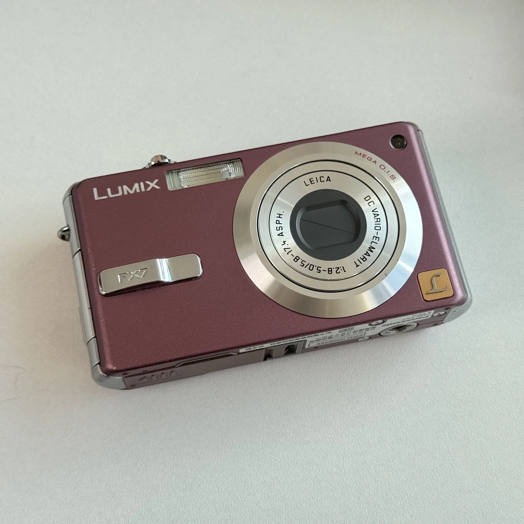 9新 Panasonic/松下 松下fx7樱花粉色彩感好滤镜多适合新手带配件
