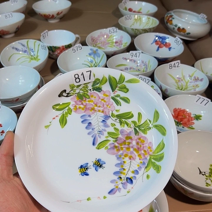 瓷景德镇手工手绘陶瓷