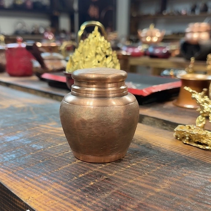 狼***售紫铜手工制作摆件