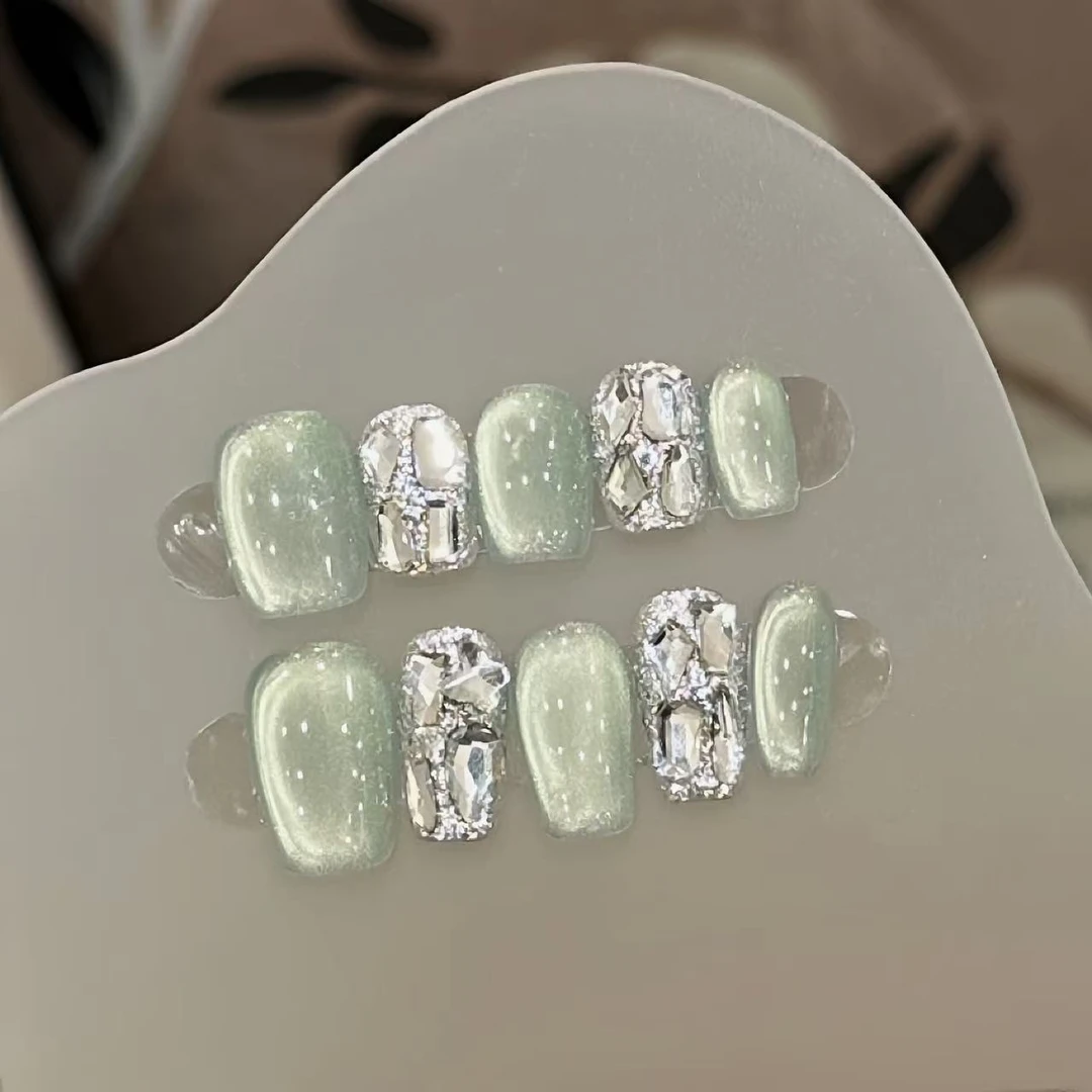 青提-Naier奈儿轻奢高定美甲10片装