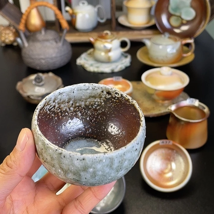 燃薪柴烧茶器主人杯